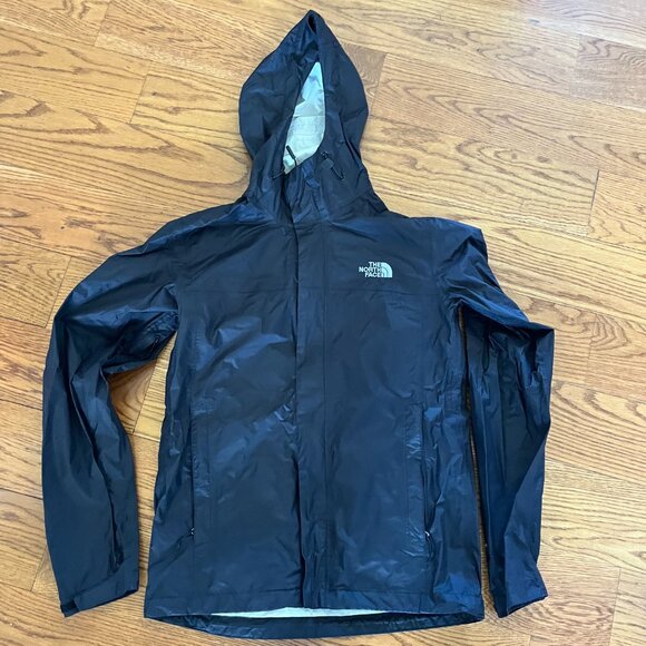 NORTHFACE Men's S/P Black Rain jacket - Picture 1 of 4